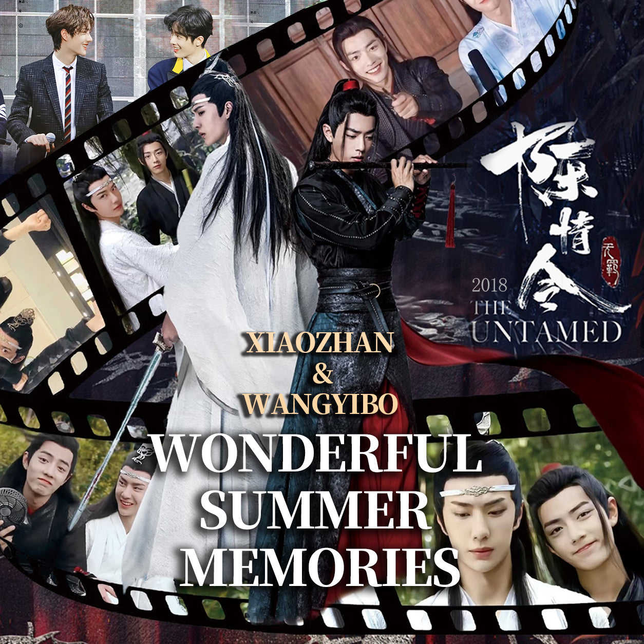 The Untamed (2019) YiZhan [Watermark-free HD Behind-the-Scenes Footage + Extras + Traditional Chinese Style Concert] Collector's Edition