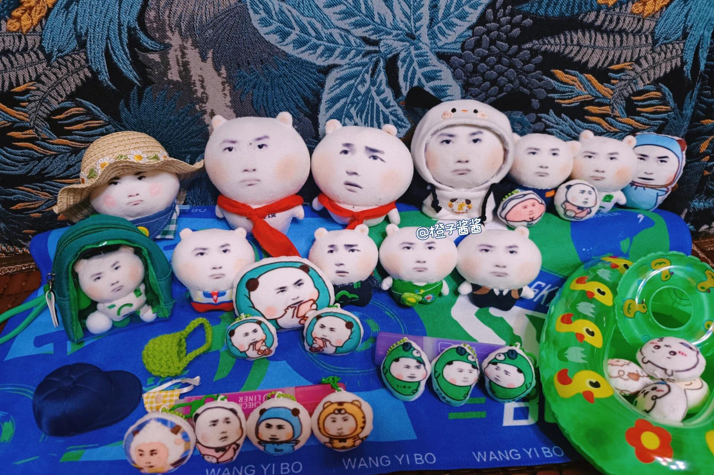[Digital Version] High-resolution printable pattern for Xiao Zhan and Wang Yibo doll-shaped steamed buns (with tutorial)